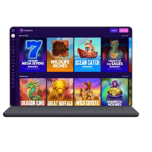 Crashino Casino Anwendung für Windows/Mac OS